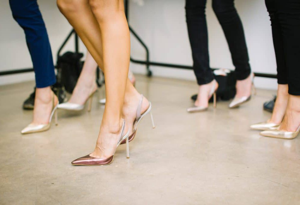 tonifier périnée, les talons des chaussures