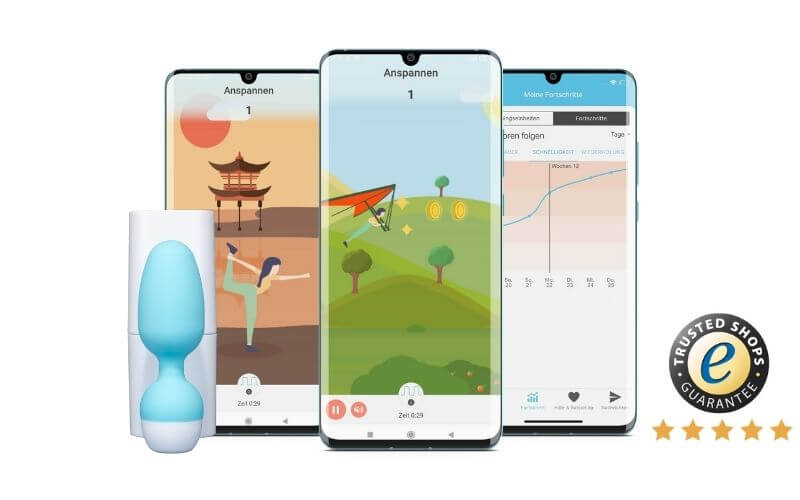 Beckenbodentrainer Emy mit App getestet und am besten bewertet