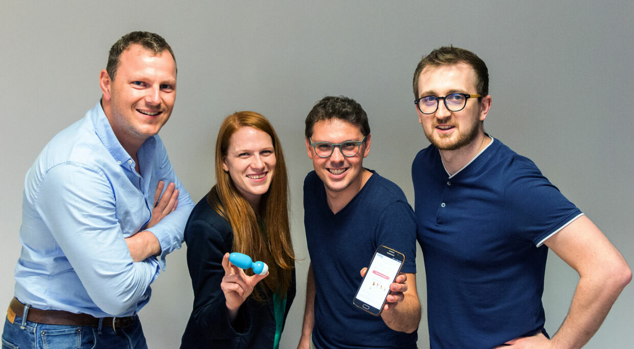 4 fondateurs de la start-up fizimed