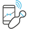 Beckenbodentrainer Emy mit App und Biofeedback