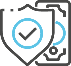 icon data protection in the Emy health app
