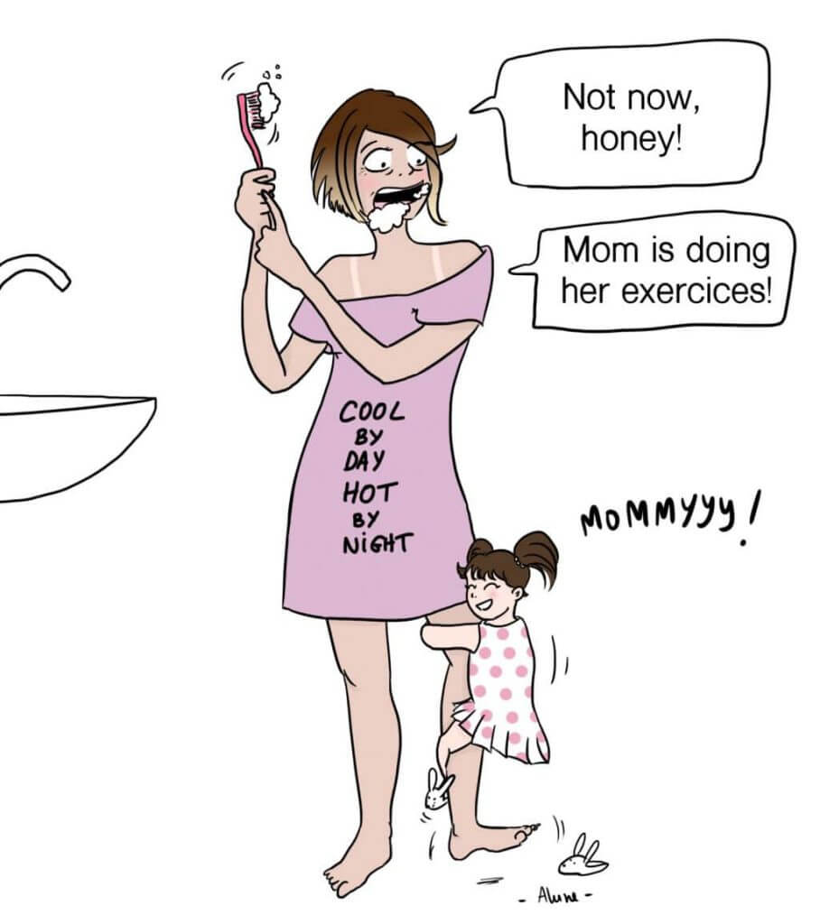 postpartum recovery - Kegel exercises