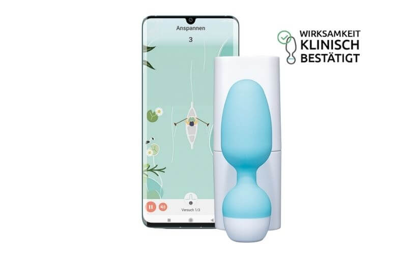 Beckenbodentrainer Emy mit App klinisch zertifiziert