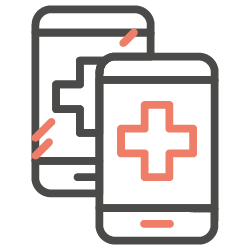 Pictogramme application médicale