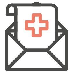 Pictogramme lettre médicale