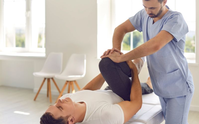 Physiotherapie Beckenboden Übungen